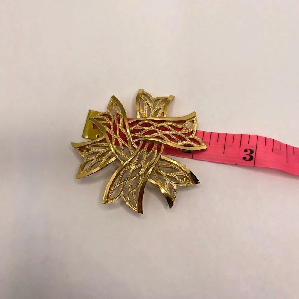 Vintage crown trifari brooch